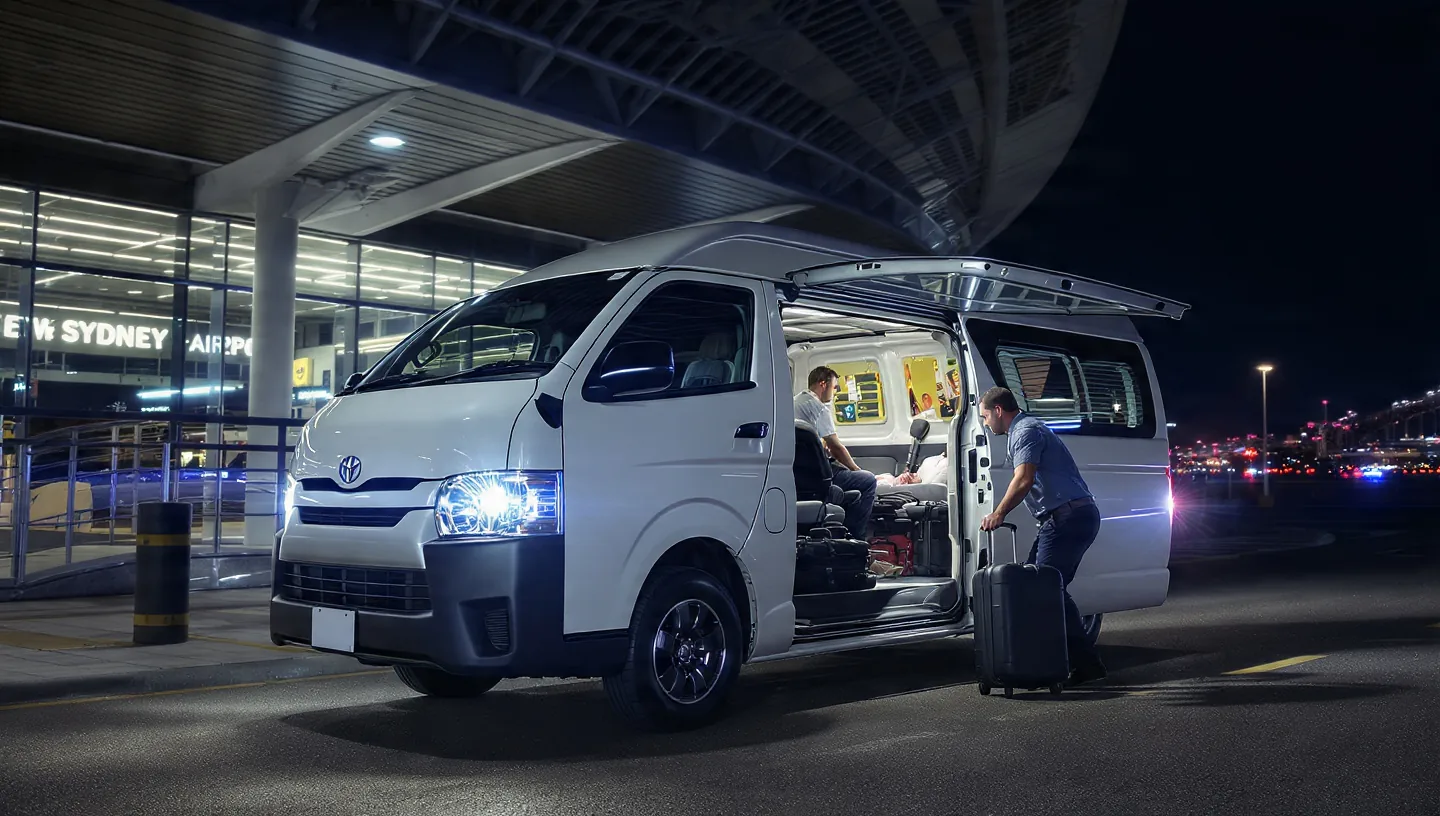 Premium Maxi Taxi Hornsby Shire Council service vehicle